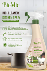 BIOMIO BIO-CLEANER KITCHEN SPRAY WITH LEMONGRASS P.E. OIL AND COTTON EXTRACT