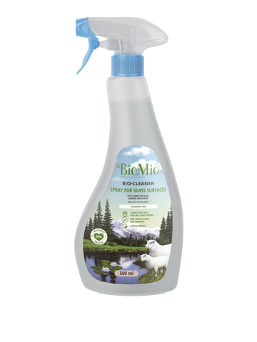 BIOMIO BIO-CLEANER SPRAY FOR GLASS SURFACES WITH COTTON EXTRACT